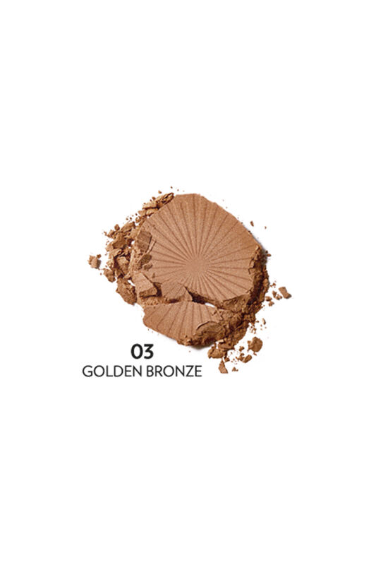 Sun Bright Bronzer Powder - 03 Golden Bronze - Bronzlaştırıcı Pudra - 2