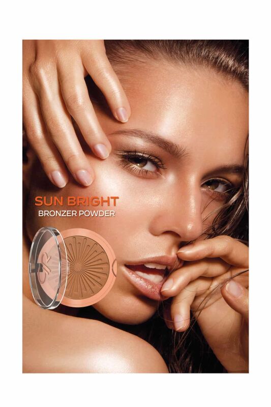 Sun Bright Bronzer Powder - 03 Golden Bronze - Bronzlaştırıcı Pudra - 5