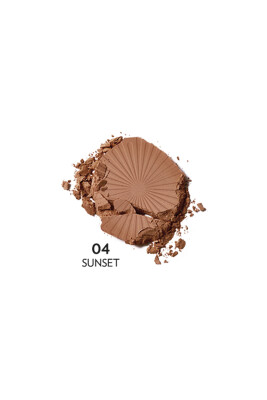 Sun Bright Bronzer Powder - 04 Sunset - Bronzlaştırıcı Pudra - Golden Rose (1)