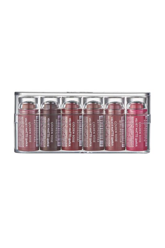 Velvet Lipstick 6'lı Mini - 2 - 1